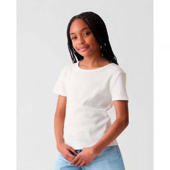 GAP Mädchen T-Shirt Weiß