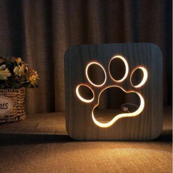 Tête de Loup LED Décoratif