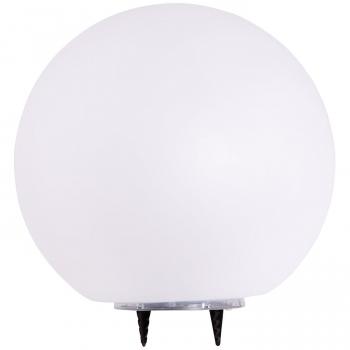 Heitronic Solar-Dekoleuchte Boule 35419 Kugel LED 0.2 W Neutralweiß Weiß
