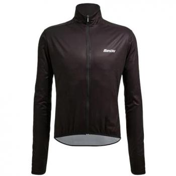 Chaqueta Fina Santini Nebula 3XL – Cortavientos en Color Negro – Corte Clásico