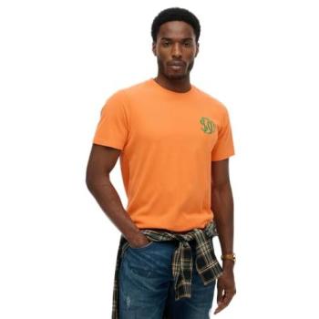 SD&Co Superdry Neon Short Sleeve Shirt – Orange Firecracker