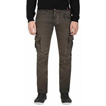 Timezone Regular Rogertz Pantalon Vert W28/L32 Homme