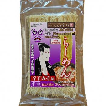 Double Karashi Miso Ramen Set – Mugijiya Imasuke Kabuki x Negishi Bussan (12 Pieces)