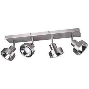 Elegante 4er Spotleiste für Decke