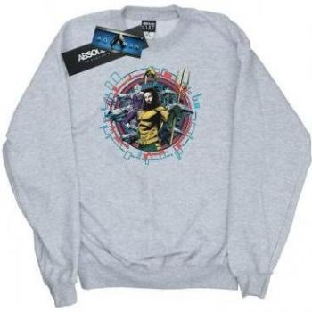 DC Comics Jungen Aquaman Sweatshirt mit Rundlogo