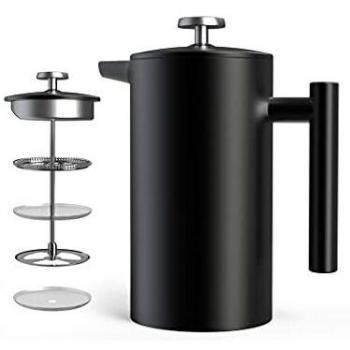 ThermoGuard 1L Stainless Steel French Press