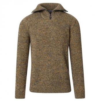 CASAMODA Troyer Sweatjacke 444302900 Herren – Gelb, 4XL (Lammwolle)