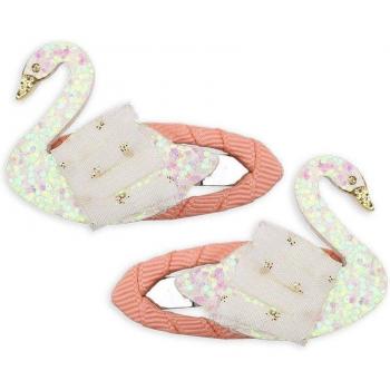 Floral and Animal Hair Clips Set for Newborns