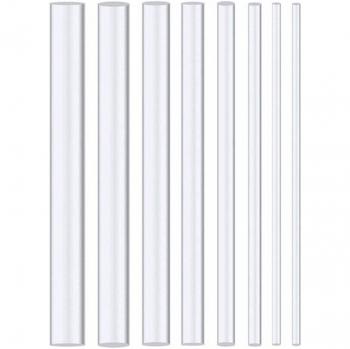 8PCS Acrylic Craft Rods for Mandala Dotting on Wood, Rocks, Fabric, Pottery, Paper