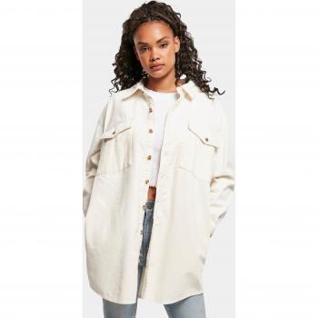 Urban Classics Ladies Long Sleeve Cord Shirt