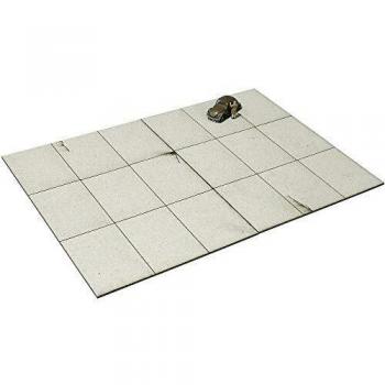 Béton découpé laser MBZ 80202 H0 dimension 195×140 mm