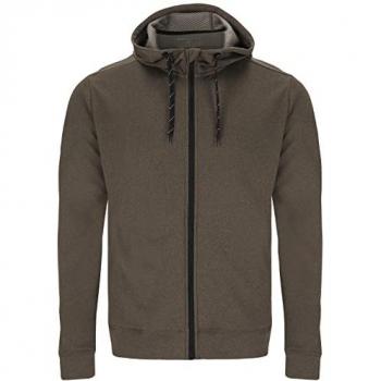 ENDURANCE Sweatshirt Herren Dereff braun XXL mit Logoprint