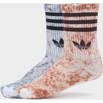 Calcetines Adidas Gris Tie Dye Unisex 2 Paquetes