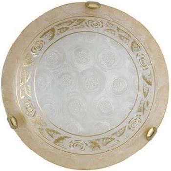 Lampada da soffitto in vetro rosa 30 cm