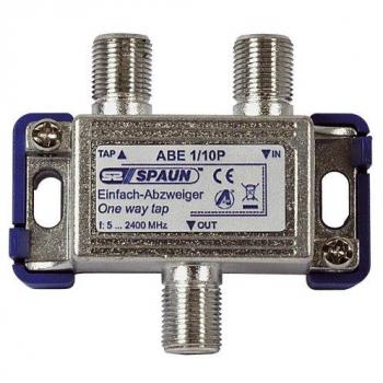 Spaun ABE 1/10 P 1-Fach Abzweiger mit Steckern