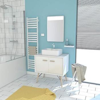 Aurlane 80 cm Bathroom Unit Bianco