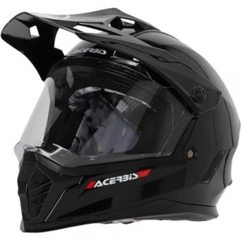 Acerbis Rider Solid Casque de motocross pour enfants Noir taille : M