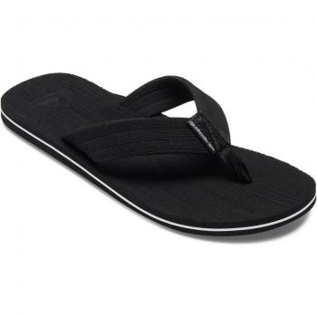 Quiksilver Black and White Molokai Layback Sandals EU 39