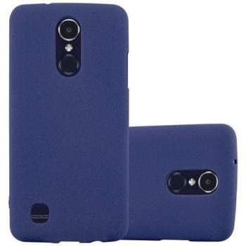 Copertura Protetta Silicone TPU per LG K8 2017 US – Cavoro Blu Scuro