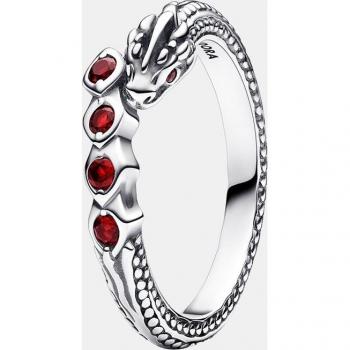 Anillo Dragón Brillante de Juego de Tronos en Plata de Ley