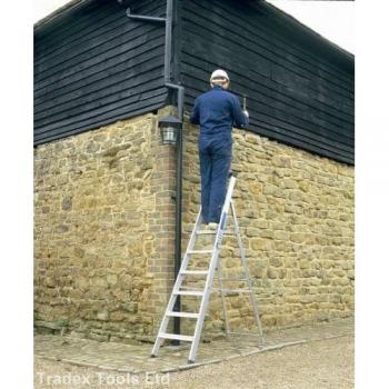 Alloy Step Ladder by Youngman: 6 Treads, Class 1, Aluminium – Tradex Tools Ltd Special