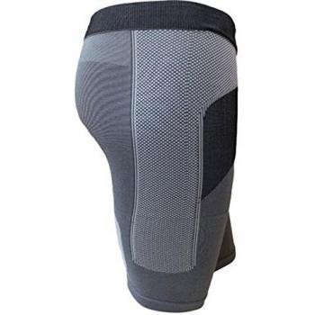 SportHG HG‑Adamas Herren Fitness‑Mesh Kurzarm XL Schwarz-Weiß