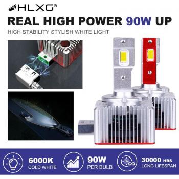 HLXG Faros LED para Automóvil D3S/D5S/D8S 6000K