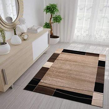 VIMODA Kurzflor Teppich für Kinderzimmer und Wohnzimmer