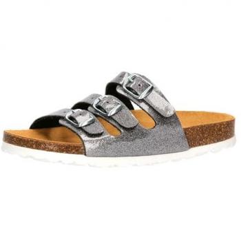 Lico Mädchen Hausschuhe Bioline Kids Glitter Größe 32