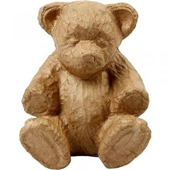 Tiny Bear Soft Toy – 18 cm High, 15 cm Long – Individual Item