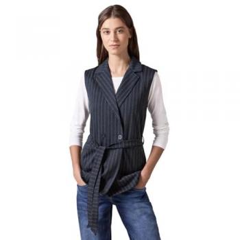 Gilet Blazer Bleu Cecil pour Femme en L