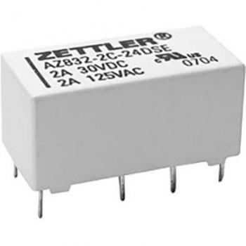 Zettler PCB Relay 24V 3A 2x Changeover