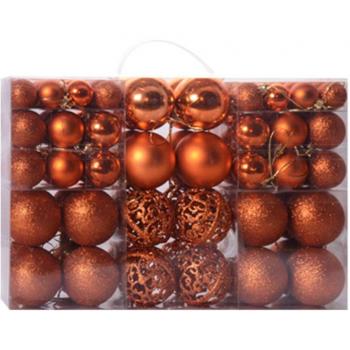 Ornamental Ball Set 100Pcs for Christmas Trees