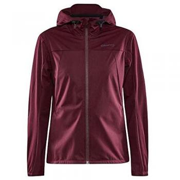 Damen Regenjacke Craft ADV Essence Hydro, rot, L