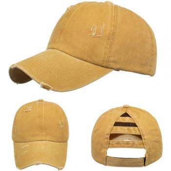 Z daszkiem gorra de béisbol, unisex, ajustable, color sólido