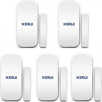 Alarma de Seguridad KERUI con Sensor Magnético para Puertas
