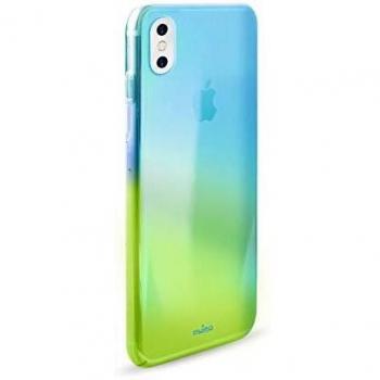 Carcasa Puro para iPhone X color azul