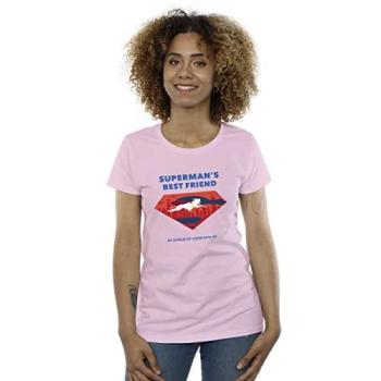 Girl Power Grown‑Up: DC League Pet Tee, Medium, Baby Pink
