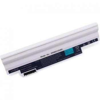 Sostituto Al10bw: Batteria Li‑ion 4400 mAh Bianco per Acer Aspire One