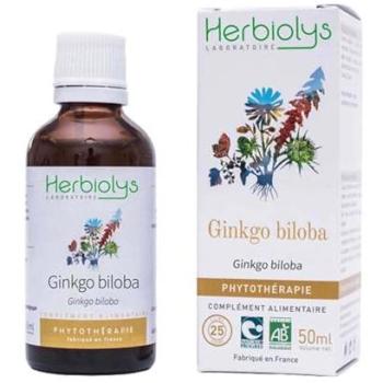 Gingko Biloba Naturel Herbiolys Bio 50 ml