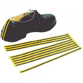 Strisce Grounding Scarpe ESD – 10 Pz – Giallo & Nero – BJZ C-199