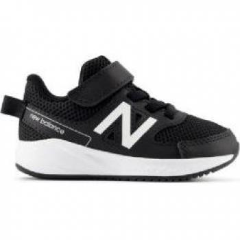 New Balance 570v3 Scarpe Bungee Lace con Cinghia Superiore Nero/Bianco EU 27 1/2