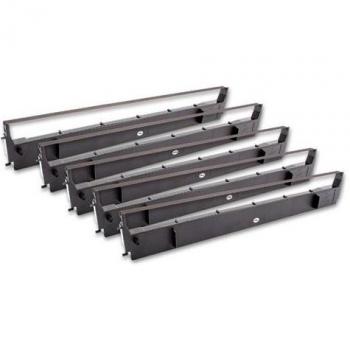 Vhbw 5x Black Ribbon Cartridge for Epson LQ Models