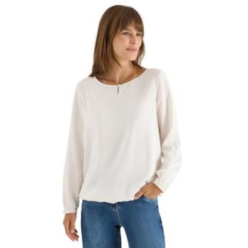 Cecil Unifarbene Bluse