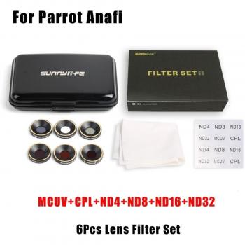 Snap on Lens Filter Kit for Parrot Anafi Drone