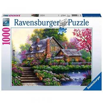 Ravensburger Romantic Cottage 1000 Piece for Adults