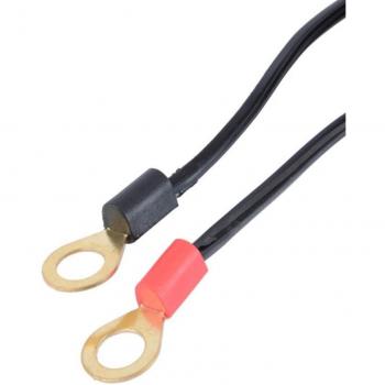 Câble de charge batterie moto 12-24V noir à connecteur durable