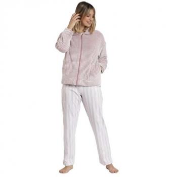 Bata Admas Rosa Manga Larga Homewear
