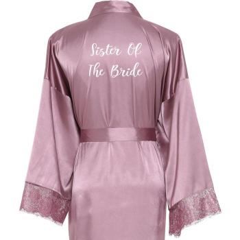 Owiter Lace Night Gown Robe
