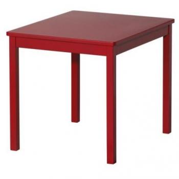 Tavolino infanzia IKEA Kritter colorato rosso